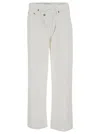 Agolde Kelly Rigid High-rise Straight-leg Jeans In White
