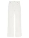 Agolde Ca\n\nstraight Jeans With Low Crotch Fran In White