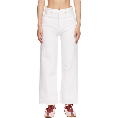 Agolde White Ren Jeans