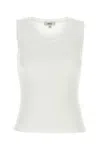 Agolde Stretch Cotton Blend Tank Top