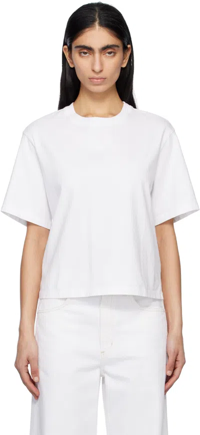 AGOLDE WHITE SULMA T-SHIRT