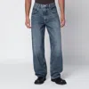 Agolde Wide Dark Vintage Indigo Fusion Jeans In Blue