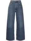 Agolde Balloon Straight Jeans In Blue