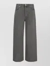 Agolde Wide Leg Cotton Denim Trousers