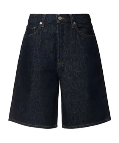 Agolde Wide-leg Denim Shorts
