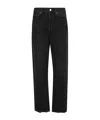Agolde Wide-leg Jeans In Black