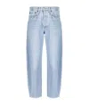 Agolde Parker Straight Jean In Swap Meet In Blue