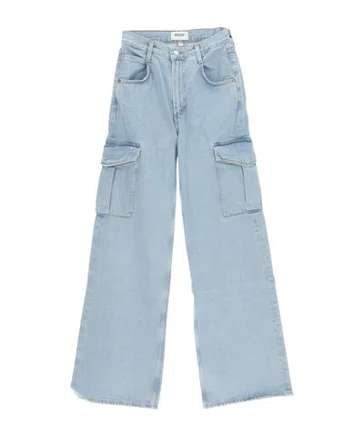 Agolde Wide-leg Jeans In Blue