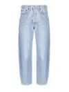 Agolde Parker Straight Jean In Swap Meet In Dark Wash