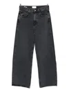 Agolde Wide-leg Jeans In Gray