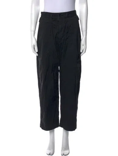 Pre-owned Agolde Wide Leg Pants In Black