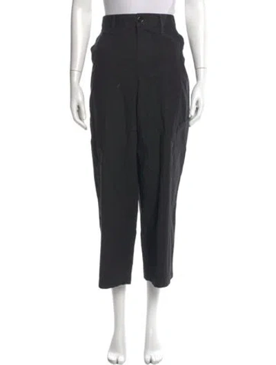 Pre-owned Agolde Wide Leg Pants In Black