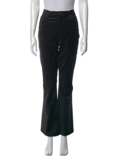 Pre-owned Agolde Wide Leg Pants In Black