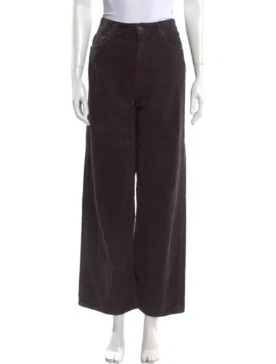 Pre-owned Agolde Wide Leg Pants In Black