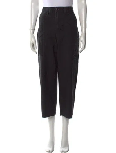Pre-owned Agolde Wide Leg Pants In Black