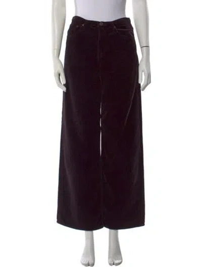 Pre-owned Agolde Wide Leg Pants In Black