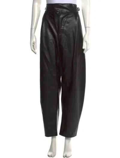 Pre-owned Agolde Wide Leg Pants In Black