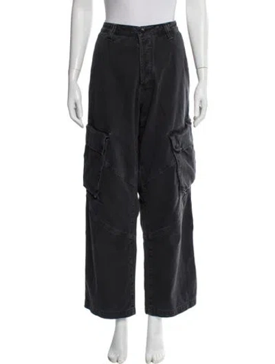 Pre-owned Agolde Wide Leg Pants In Blue