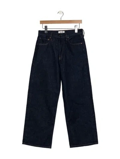 Pre-owned Agolde Wide Leg Pants In Blue