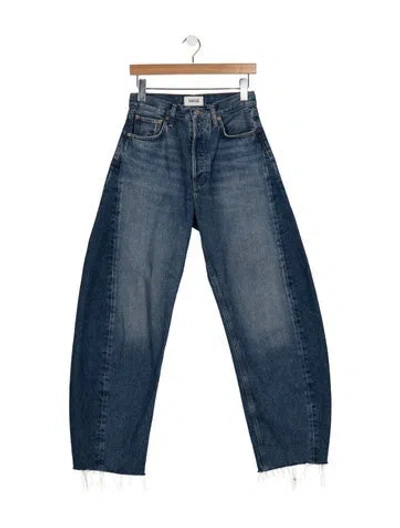 Pre-owned Agolde Wide Leg Pants In Blue