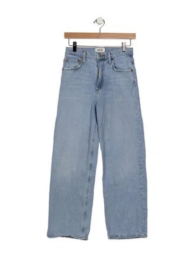 Pre-owned Agolde Wide Leg Pants In Blue