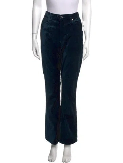 Pre-owned Agolde Wide Leg Pants In Green