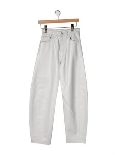 Pre-owned Agolde Wide Leg Pants In Green