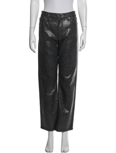 Pre-owned Agolde Wide Leg Pants In Grey