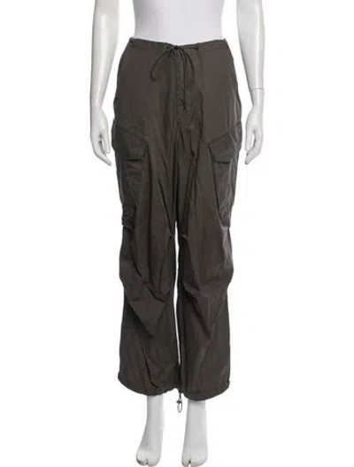 Pre-owned Agolde Wide Leg Pants In Grey
