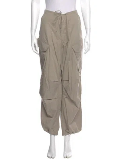 Pre-owned Agolde Wide Leg Pants In Neutral