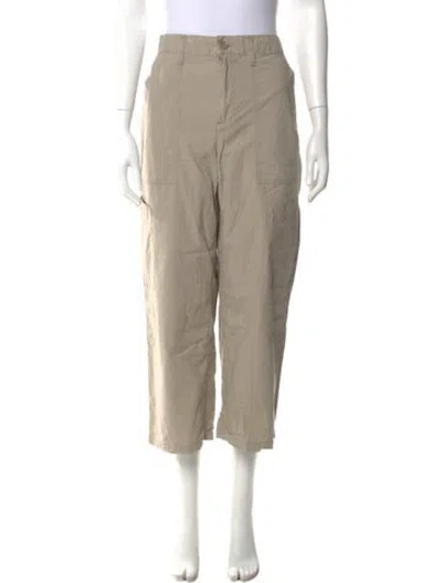 Pre-owned Agolde Wide Leg Pants In Neutral
