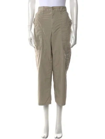 Pre-owned Agolde Wide Leg Pants In Neutral