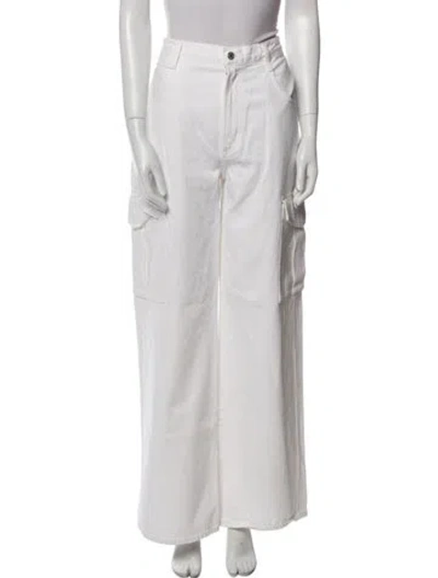 Pre-owned Agolde Wide Leg Pants In Neutral