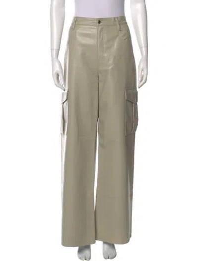 Pre-owned Agolde Wide Leg Pants In Neutral