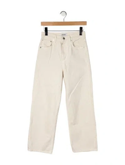 Pre-owned Agolde Wide Leg Pants In Neutral