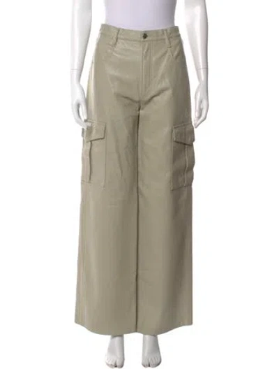 Pre-owned Agolde Wide Leg Pants In Neutral