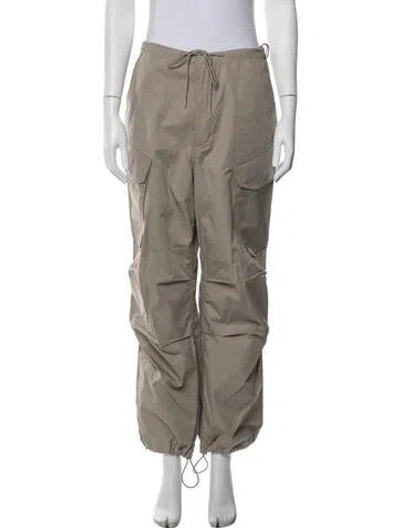Pre-owned Agolde Wide Leg Pants In Neutrals