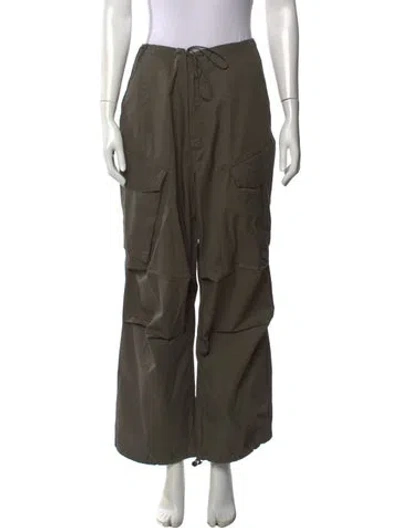 Pre-owned Agolde Wide Leg Pants In Neutrals