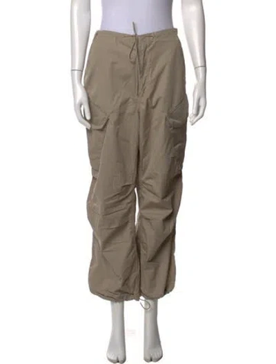 Pre-owned Agolde Wide Leg Pants In Neutrals
