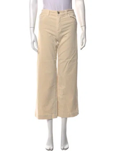 Pre-owned Agolde Wide Leg Pants In Neutrals