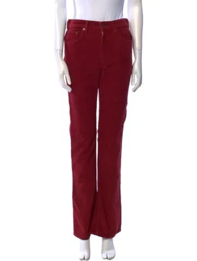 Pre-owned Agolde Wide Leg Pants In Orange