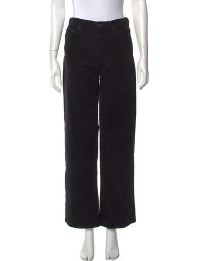 Pre-owned Agolde Wide Leg Pants W/ Tags In Black