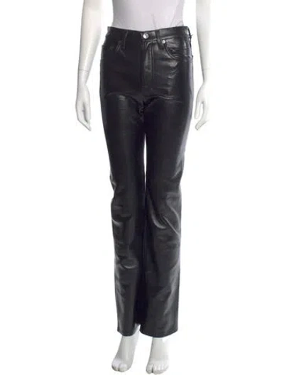 Pre-owned Agolde Wide Leg Pants W/ Tags In Black