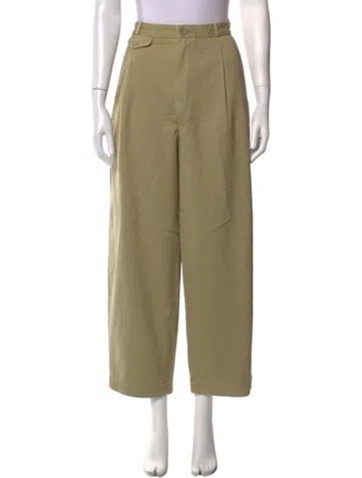 Pre-owned Agolde Wide Leg Pants W/ Tags In Green