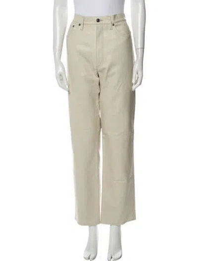 Pre-owned Agolde Wide Leg Pants W/ Tags In Neutral