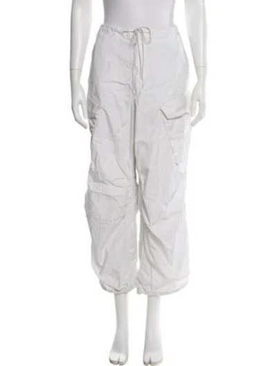 Pre-owned Agolde Wide Leg Pants In White