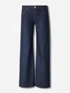 Agolde Wide Straight Jeans In Blue