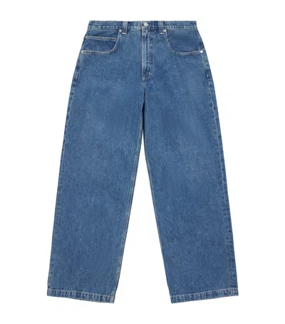 Agolde Wide-leg Grover Jeans In Transparent