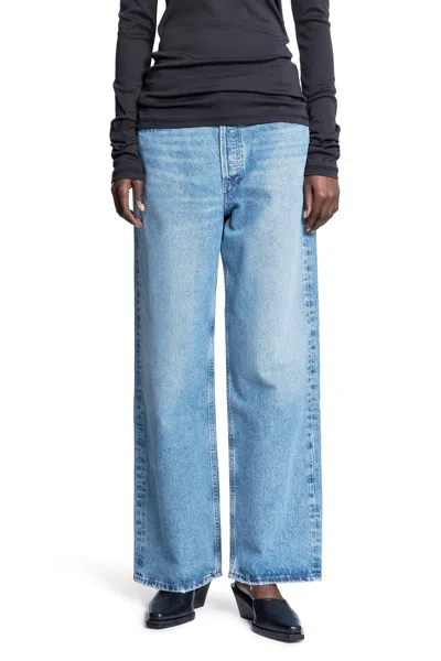 Agolde Woman Blue Jeans