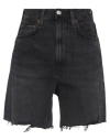 Agolde 90's Denim Shorts In Black